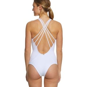 O’Neill White One Piece Swimsuit New Size Medium